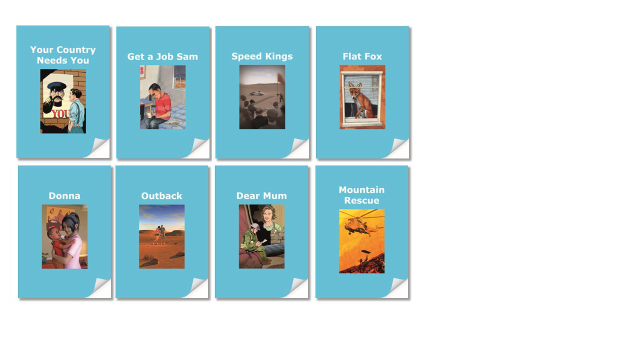 Turning Pages reading book set for manual 2 - half price!