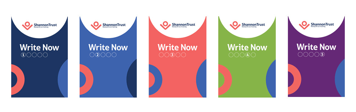 Write Now activity books – Shannon Trust