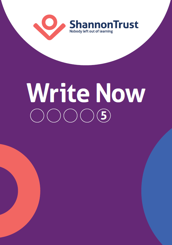 Write Now Activity Book 5 – Shannon Trust